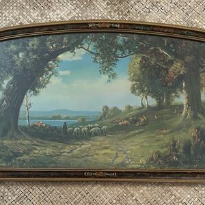 INDIAN SUMMER Original Print Painting By Robert Atkinson: In Original  Frame IGC